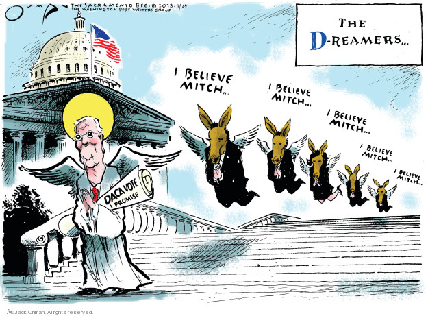 Jack Ohman  Jack Ohman's Editorial Cartoons 2018-01-23 senate