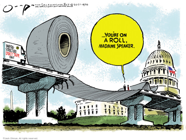 Jack Ohman  Jack Ohman's Editorial Cartoons 2021-08-26 House of Representatives