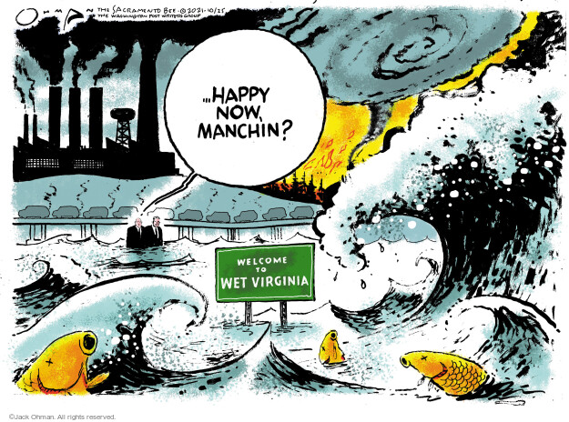 Jack Ohman  Jack Ohman's Editorial Cartoons 2021-10-25 environmental
