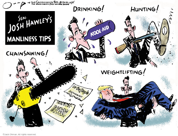 Jack Ohman  Jack Ohman's Editorial Cartoons 2021-11-15 republican