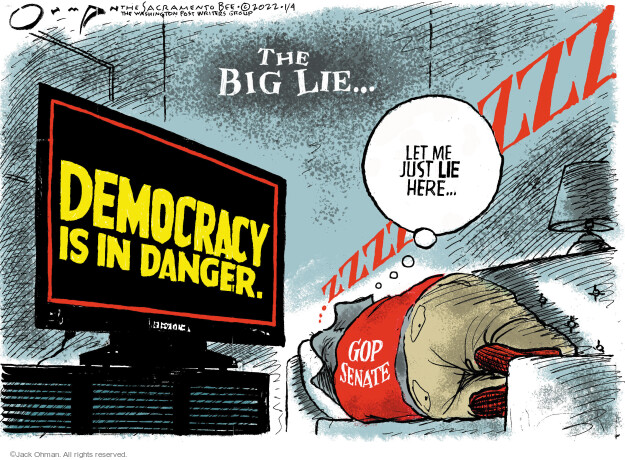 Jack Ohman  Jack Ohman's Editorial Cartoons 2022-01-04 congressional leadership