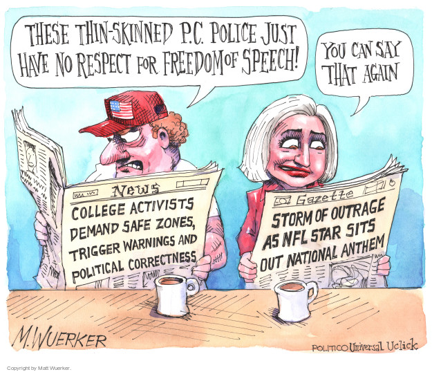 Bilderesultat for political correctness freedom of speech