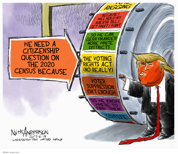 Nick Anderson  Nick Anderson's Editorial Cartoons 2019-07-08 want