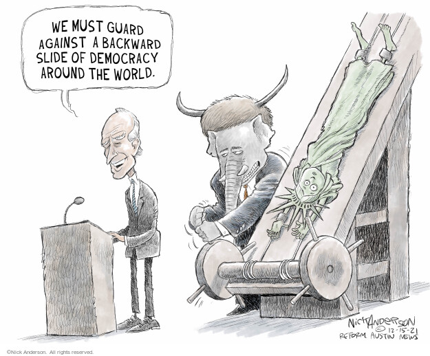 Nick Anderson  Nick Anderson's Editorial Cartoons 2021-12-15 republican president
