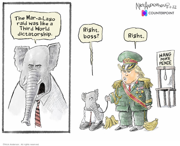 Nick Anderson  Nick Anderson's Editorial Cartoons 2022-08-11 republican