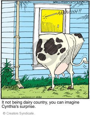 Comic Strip Jerry Van Amerongen  Ballard Street 2010-12-22 livestock