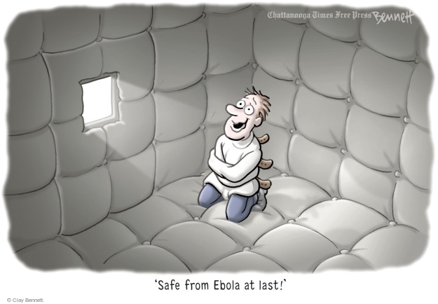 Clay Bennett  Clay Bennett's Editorial Cartoons 2014-10-20 outbreak