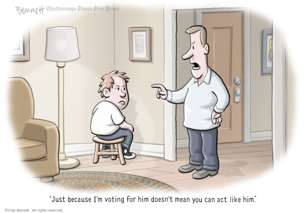 Clay Bennett  Clay Bennett's Editorial Cartoons 2016-10-07 voting rights