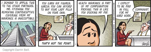 Comic Strip Darrin Bell  Candorville 2012-03-23 birth control