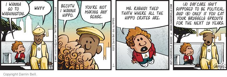 Comic Strip Darrin Bell  Candorville 2012-07-25 day care