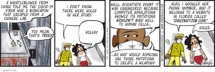 Comic Strip Darrin Bell  Candorville 2020-04-22 scientific