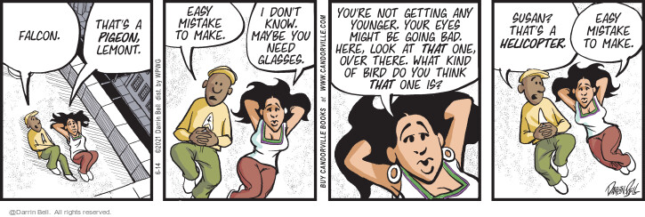 Comic Strip Darrin Bell  Candorville 2021-06-14 might