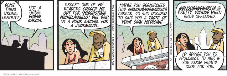 Comic Strip Darrin Bell  Candorville 2022-05-05 journalist