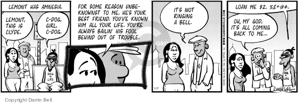 Comic Strip Darrin Bell  Candorville 2006-03-17 some
