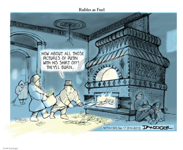 Jeff Danziger  Jeff Danziger's Editorial Cartoons 2014-12-17 economy
