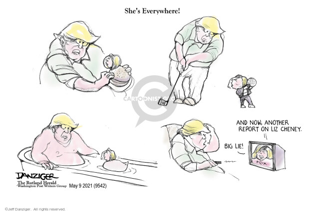 Jeff Danziger  Jeff Danziger's Editorial Cartoons 2021-05-09 republican president