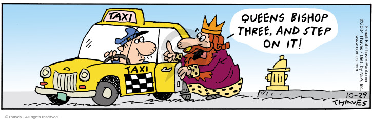 Comic Strip Bob Thaves Tom Thaves  Frank and Ernest 2004-10-29 speed