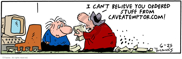 Cartoonist Bob Thaves Tom Thaves  Frank and Ernest 2001-06-25 