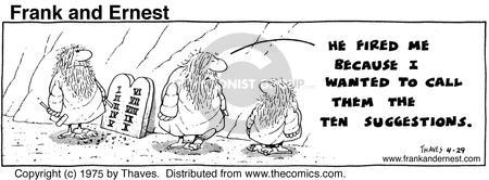 Cartoonist Bob Thaves Tom Thaves  Frank and Ernest 1975-04-29 