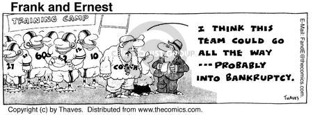 Cartoonist Bob Thaves Tom Thaves  Frank and Ernest 1975-08-08 