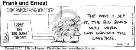 Cartoonist Bob Thaves Tom Thaves  Frank and Ernest 1979-07-17 