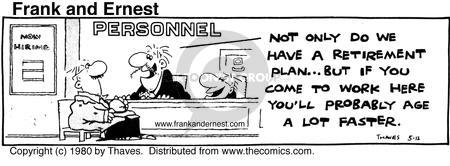 Cartoonist Bob Thaves Tom Thaves  Frank and Ernest 1980-05-12 