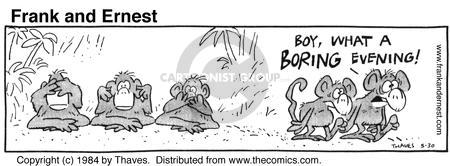 Cartoonist Bob Thaves Tom Thaves  Frank and Ernest 1984-05-30 