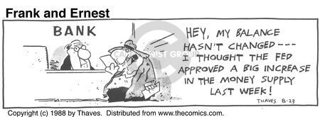 Comic Strip Bob Thaves Tom Thaves  Frank and Ernest 1988-08-23 approve