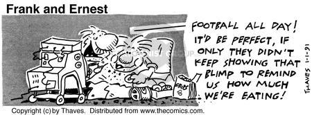 Cartoonist Bob Thaves Tom Thaves  Frank and Ernest 1991-01-01 