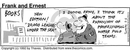 Cartoonist Bob Thaves Tom Thaves  Frank and Ernest 1992-02-05 