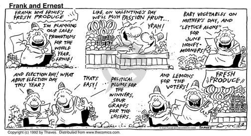 Cartoonist Bob Thaves Tom Thaves  Frank and Ernest 1992-03-08 