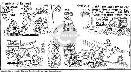 Cartoonist Bob Thaves Tom Thaves  Frank and Ernest 1993-03-21 