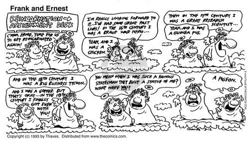 Cartoonist Bob Thaves Tom Thaves  Frank and Ernest 1993-09-12 
