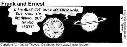 Cartoonist Bob Thaves Tom Thaves  Frank and Ernest 1993-12-11 