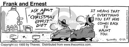 Cartoonist Bob Thaves Tom Thaves  Frank and Ernest 1993-12-22 