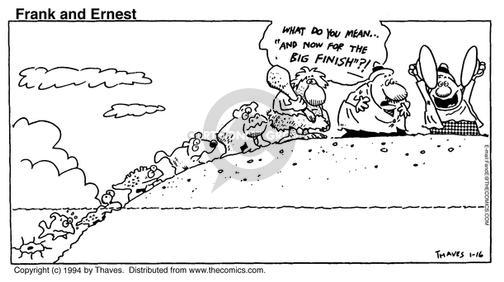Cartoonist Bob Thaves Tom Thaves  Frank and Ernest 1994-01-16 