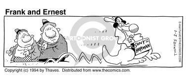 Cartoonist Bob Thaves Tom Thaves  Frank and Ernest 1994-02-01 