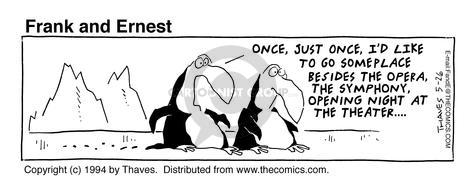 Cartoonist Bob Thaves Tom Thaves  Frank and Ernest 1994-05-26 