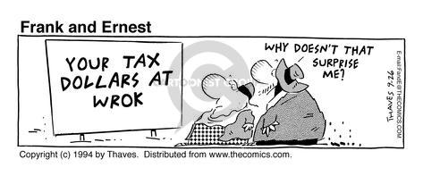 Cartoonist Bob Thaves Tom Thaves  Frank and Ernest 1994-09-26 