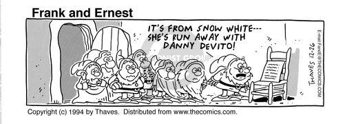 Cartoonist Bob Thaves Tom Thaves  Frank and Ernest 1994-12-26 