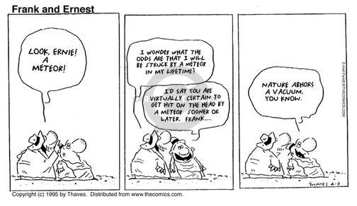 Cartoonist Bob Thaves Tom Thaves  Frank and Ernest 1995-04-09 