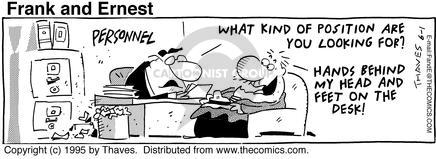 Cartoonist Bob Thaves Tom Thaves  Frank and Ernest 1995-06-01 