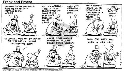 Cartoonist Bob Thaves Tom Thaves  Frank and Ernest 1995-07-09 