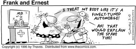 Cartoonist Bob Thaves Tom Thaves  Frank and Ernest 1995-07-10 