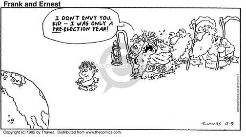 Cartoonist Bob Thaves Tom Thaves  Frank and Ernest 1995-12-31 