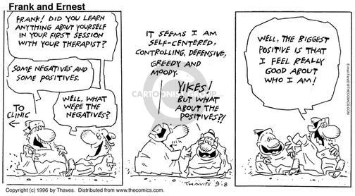 Cartoonist Bob Thaves Tom Thaves  Frank and Ernest 1996-09-08 