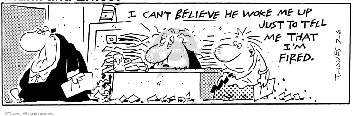 Cartoonist Bob Thaves Tom Thaves  Frank and Ernest 1997-02-06 