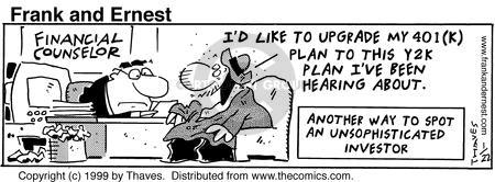 Cartoonist Bob Thaves Tom Thaves  Frank and Ernest 1999-01-22 