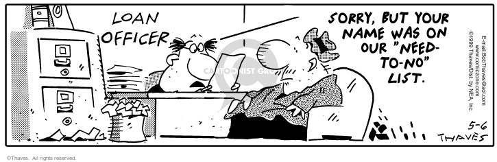 Cartoonist Bob Thaves Tom Thaves  Frank and Ernest 1999-05-06 