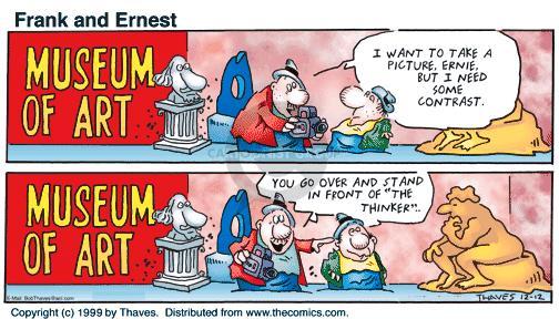 Cartoonist Bob Thaves Tom Thaves  Frank and Ernest 1999-12-12 